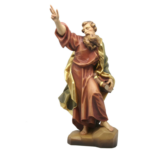 Saint Paul Apostle Wooden Statue - Val Gardena Handicrafts