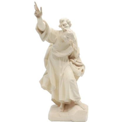 Saint Paul Apostle Wooden Statue - Val Gardena Handicrafts