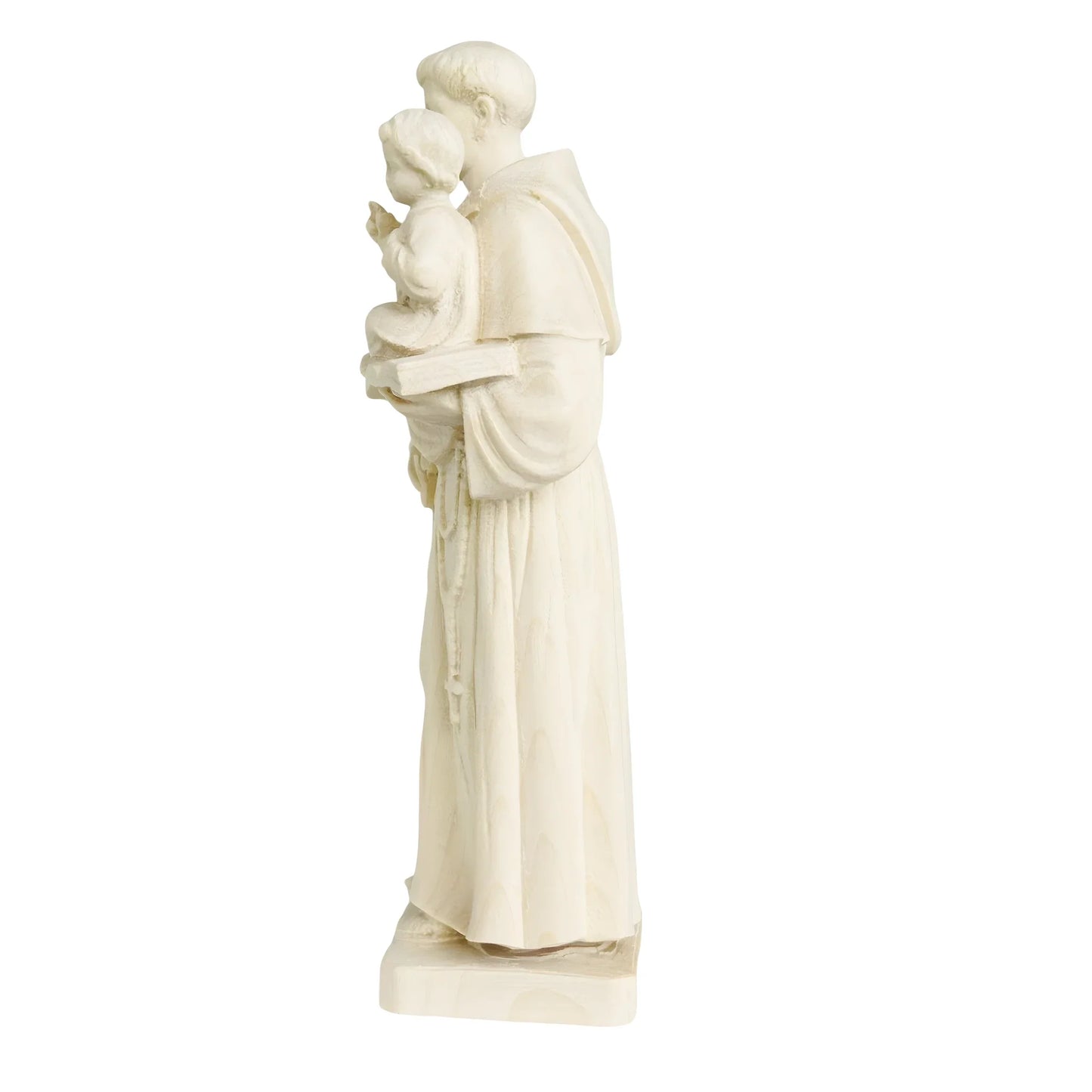 Wooden Statue of Saint Anthony of Padua with Child