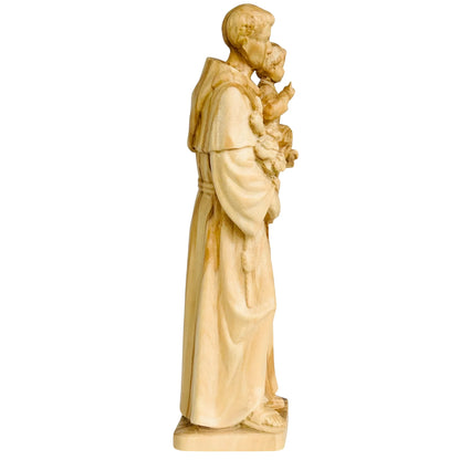 Wooden Statue of Saint Anthony of Padua with Child