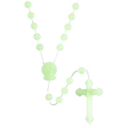 Rose-Scented Luminous Cord Rosary