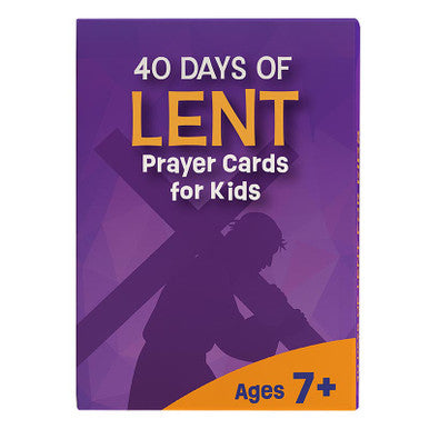 40 Days of Lent Prayer Cards for Kids