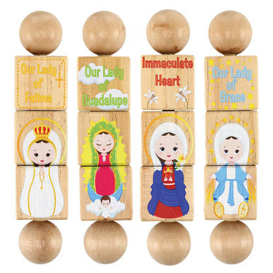 Mother Mary Rotating Puzzle