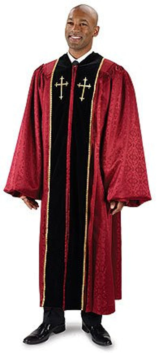 Barrister Collection Jacquard Pulpit Robe