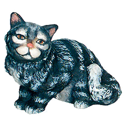 Sitting Kitten - Maple Wood