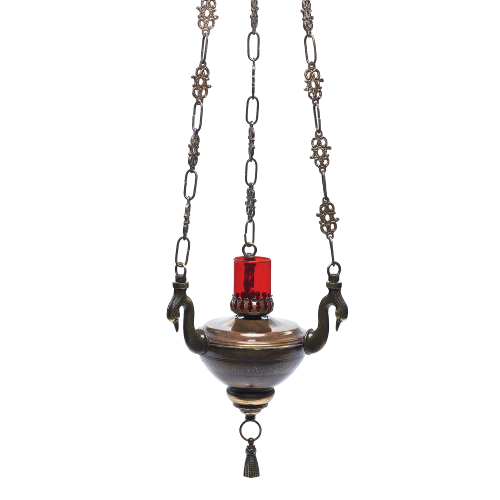 Electric Hanging Sanctuary Lamp