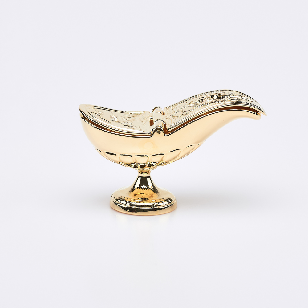 Incense Boat - Gold or Nickel Finish