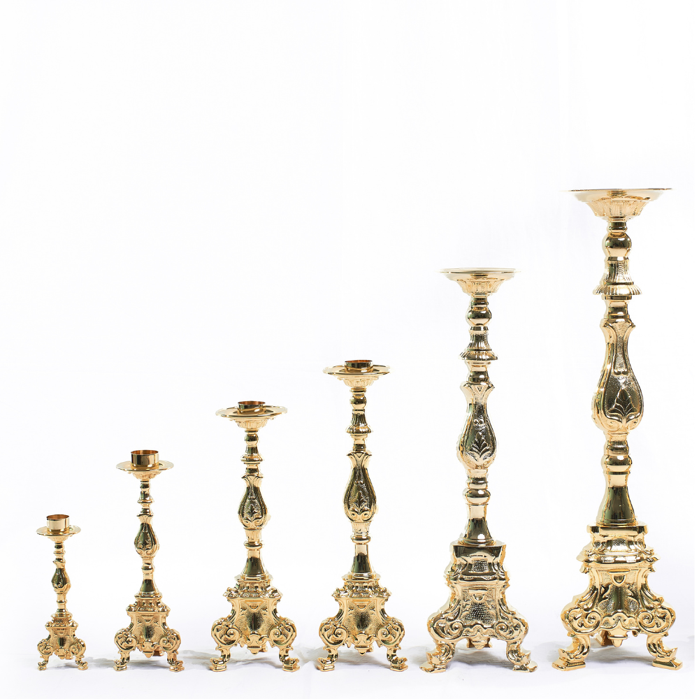 Rococo Style Candlestick