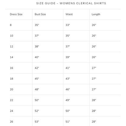 Women's Eco Tunnel Clerical Shirt - Short Sleeve