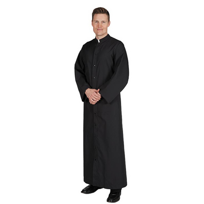 Adult Servers Cassock Black