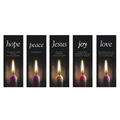 Advent Candle X-Stand Banner Set