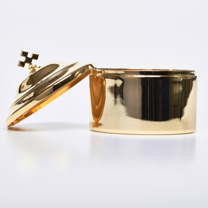 3 1/2" Diameter Gold Plated Host Box