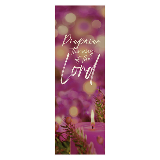 Prepare the Way of the Lord Advent Banner