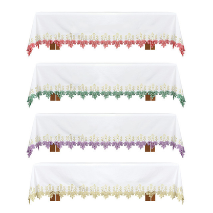 Floral IHS Altar Cloths