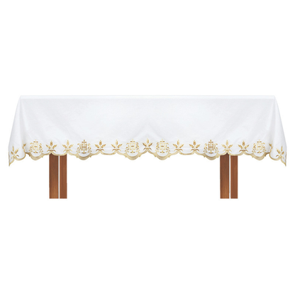 IHS & Wheat Altar Cloth