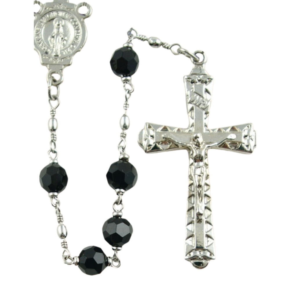Black Onyx Rosary