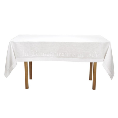 In Remembrance of Me Altar Cloth