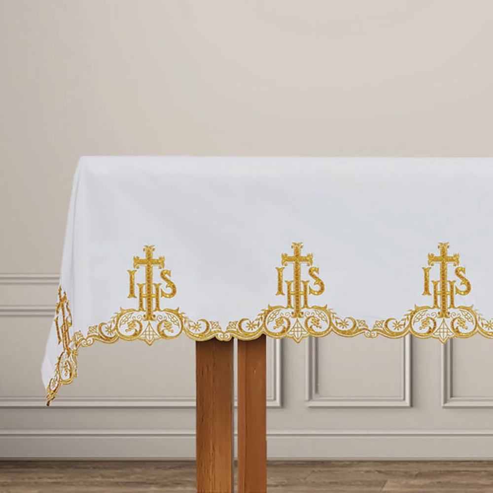 IHS Altar Cloth