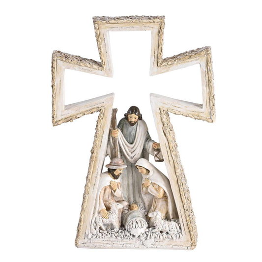 Nativity Holy Family in Cross