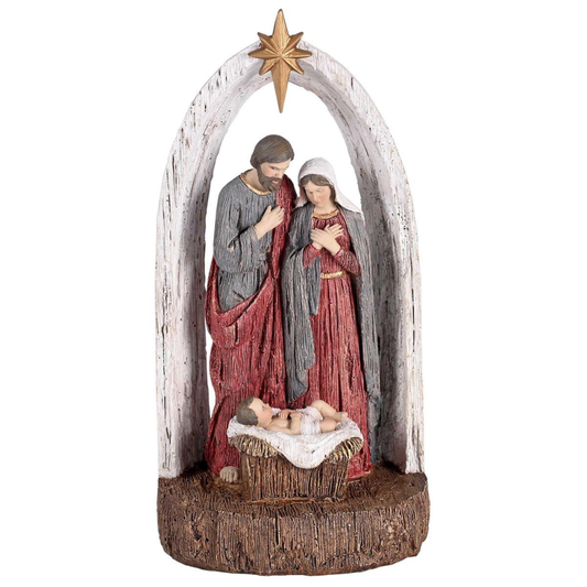 Holy Family Creche 9"