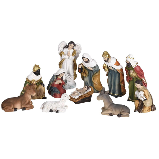 3" - 11 Piece Nativity