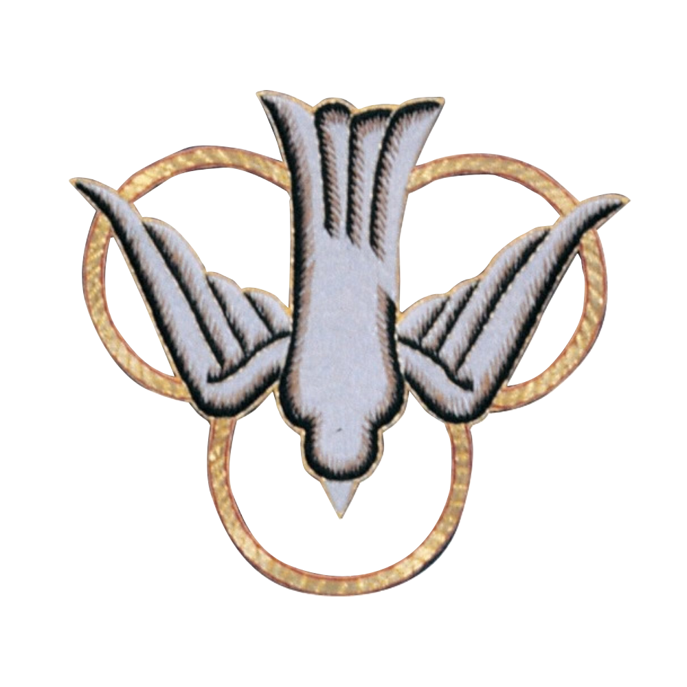 Holy Trinity Dove Applique