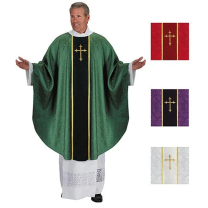 Monastic Jacquard Chasuble