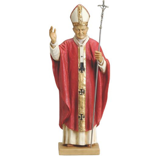 Fontanini Pope John Paul II with Robe & Staff