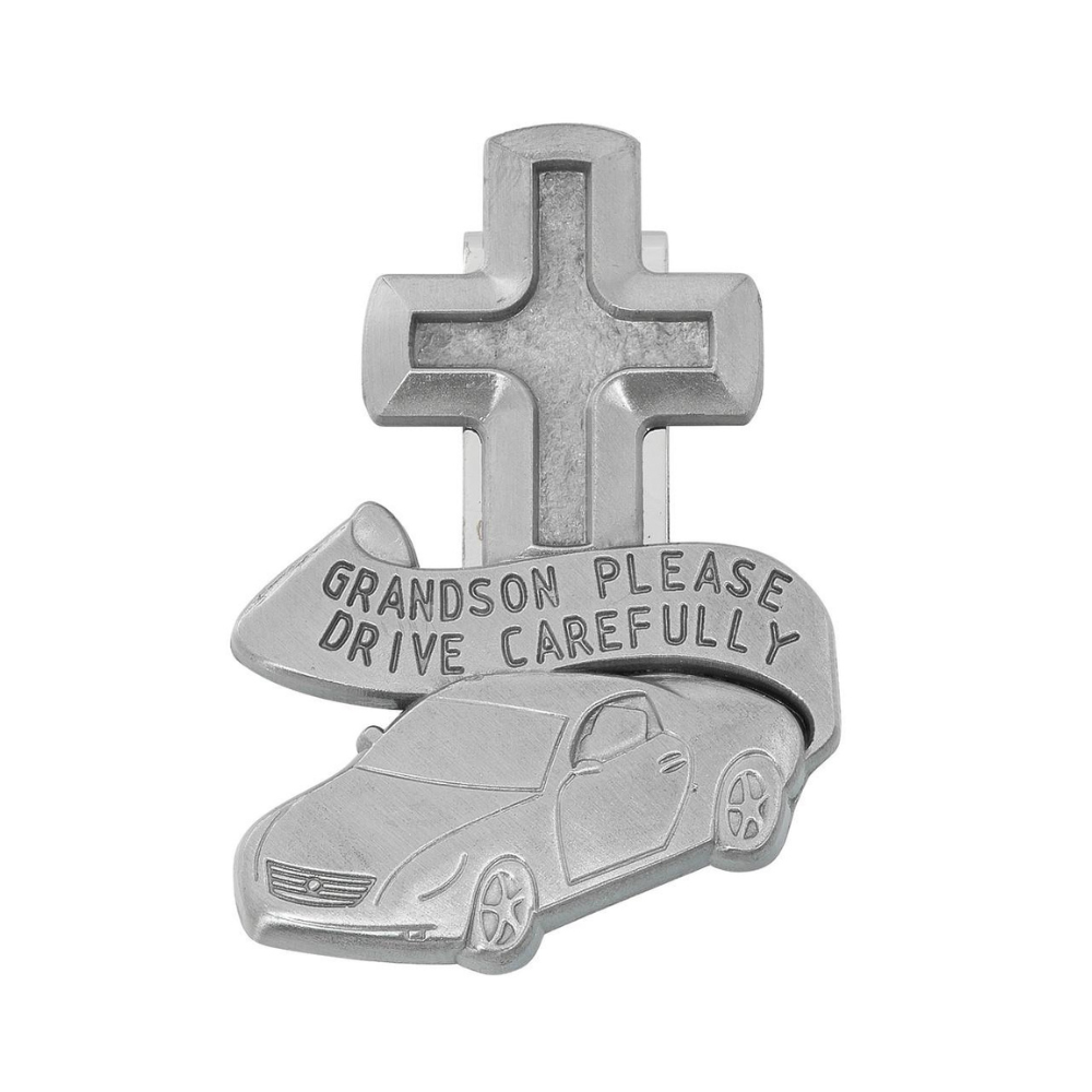 Car Visor Clip - Grandson Drive Safely