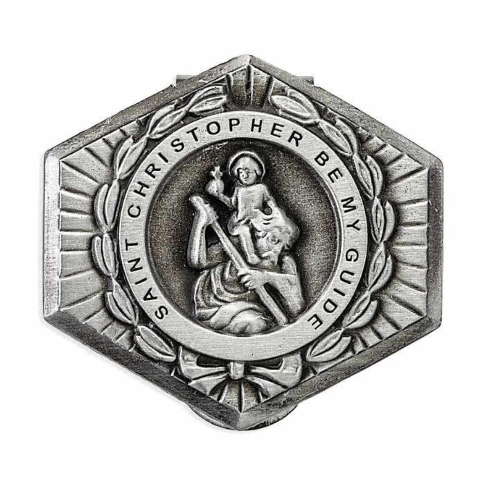 Car Visor Clip - St Christopher