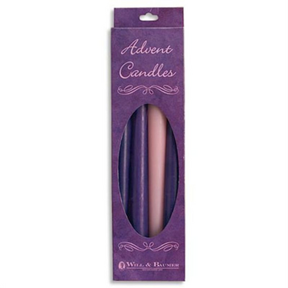 7/8" x 10" Advent Candle Gift Set