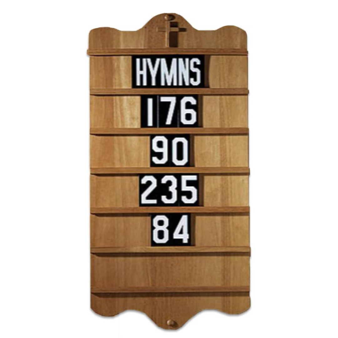 Hymn Board Numeral Set