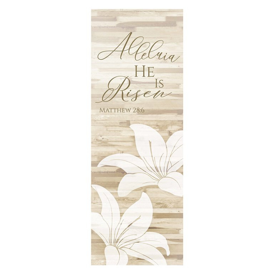 Alleluia Lily Banner