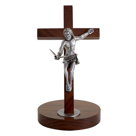11" Walnut Gift of the Spirit Crucifix Style JC6091E