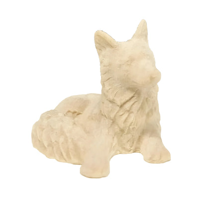 Sitting Fox - Maple Wood