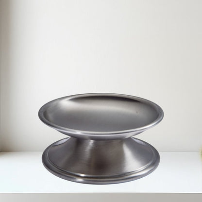 Medieval Antique Finish Pewter Candle Holder