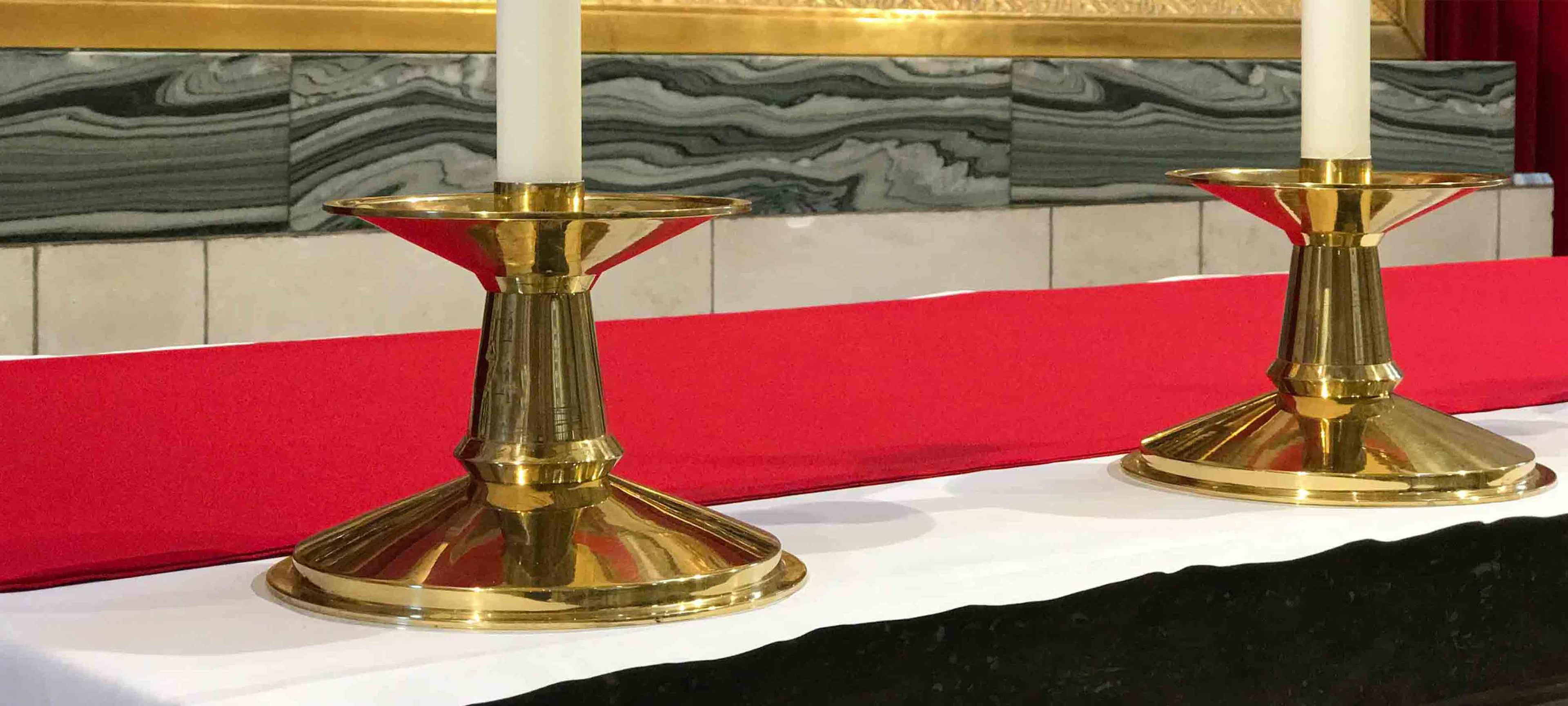 Buy Altar Candlesticks - Church Plate - F.A. Dumont – F.A. Dumont Church  Supplies