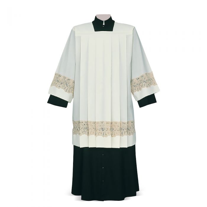 Entredeur Fiori Ivory Cotta with Refined Floral Embroidery