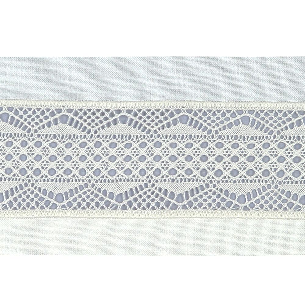 Entredeur Economico Alb with Subtle Decorative Trim