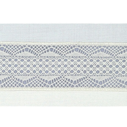 Entredeur Economico Alb with Subtle Decorative Trim