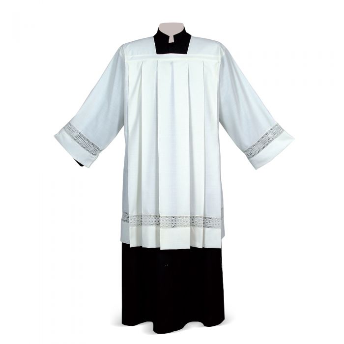 Entredeur Economico Cotta with Decorative Lace Insert