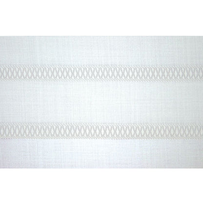 Finto Gigliuccio Ivory Cotta with Double Embroidered Bands