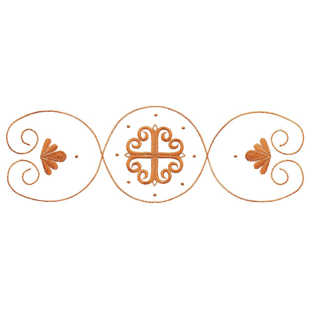 Baroque Embroidered Cotta