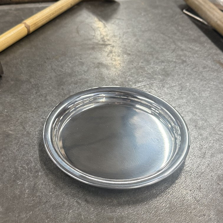 Small 170mm Round Pewter Tray