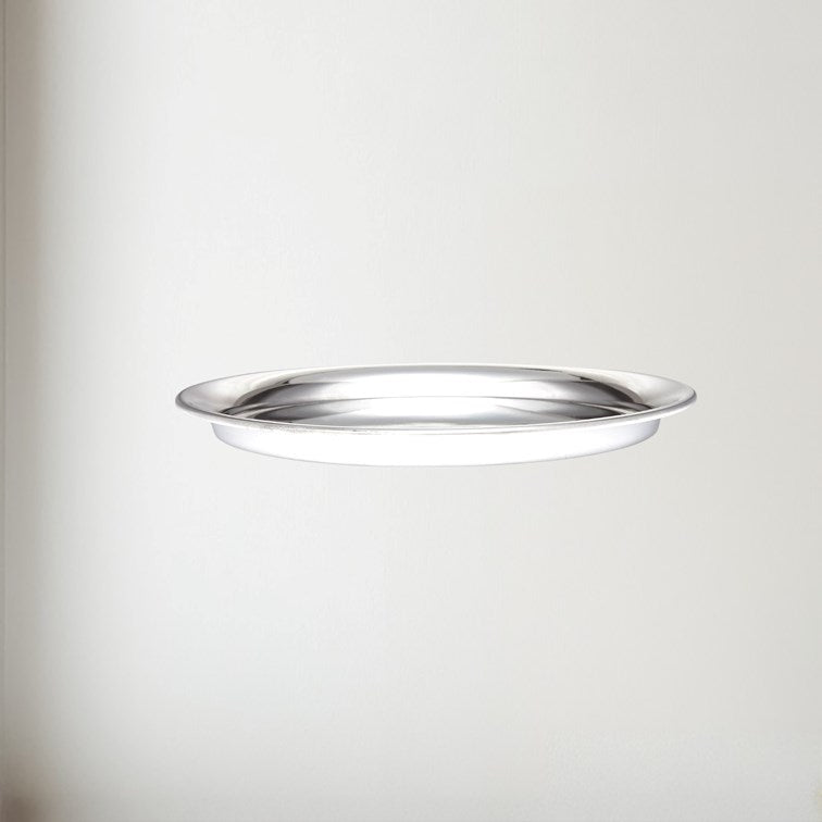 Medium 240mm Round Pewter Tray