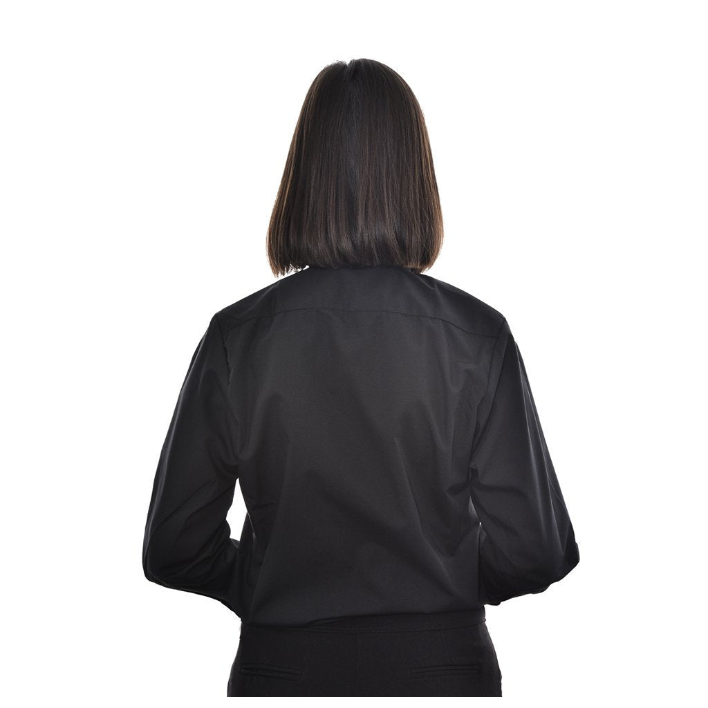Women's Tonsure Clerical Shirt - Black