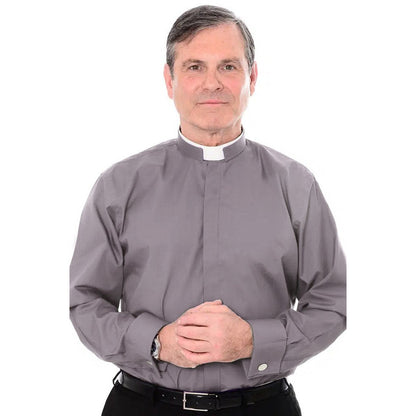 Tonsure Clerical Shirt – Long Sleeve – Double Cuff