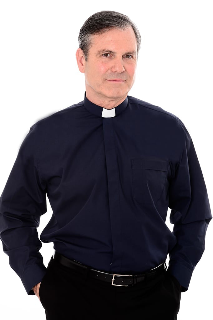 1.25 Inch Tunnel Collar Clerical Shirt - Long Sleeve