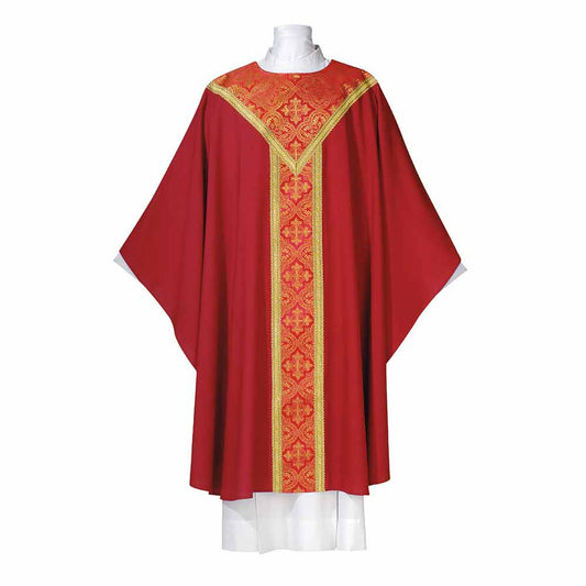 Opus-Fabric Chasuble Plain Neckline - Available in 5 Colours