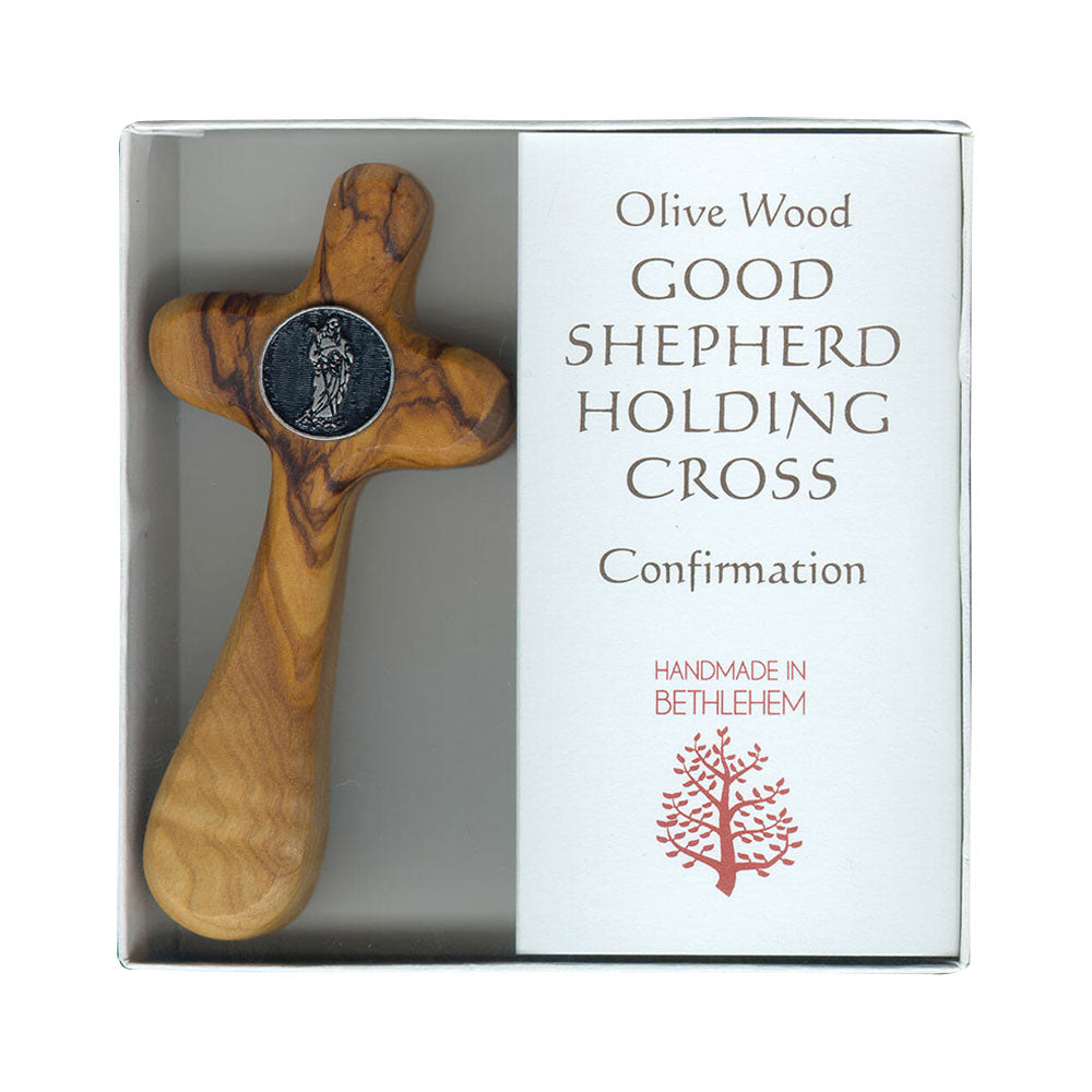 Confirmation Good Shepherd Holding Cross